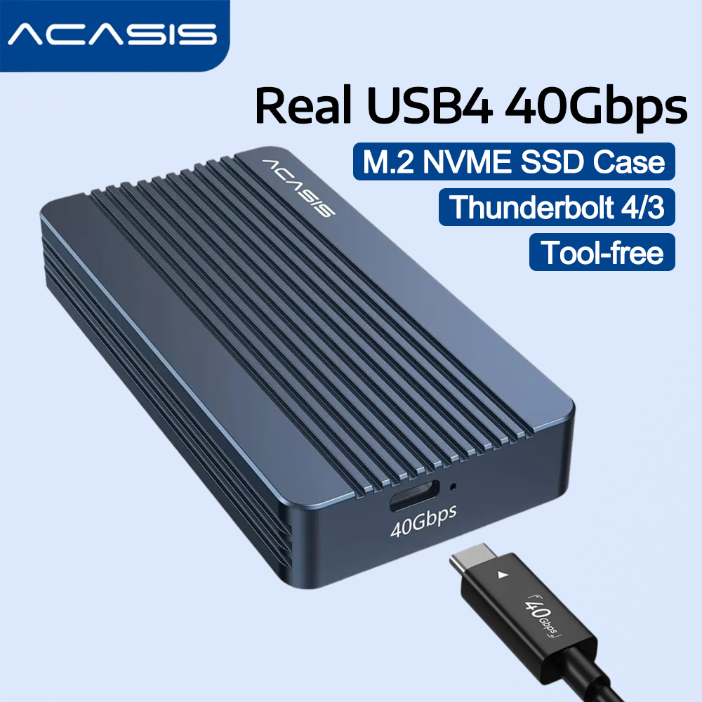 ACASIS 40Gbps M.2 NVMe SSD Enc - 8Tb M2 Nvme Ssd recension och pris