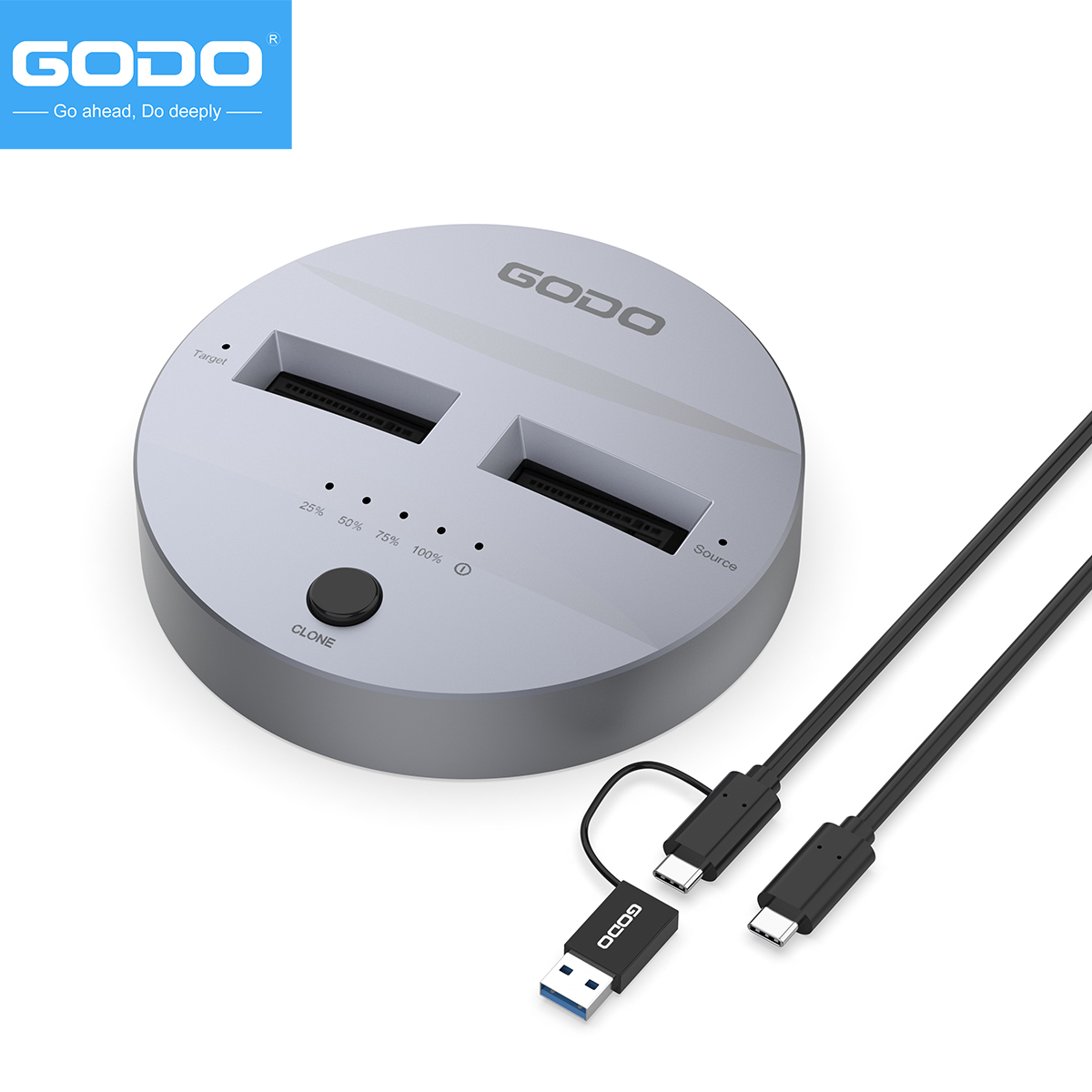 GODO NVMe/SATA M.2 Duplicator  - 8Tb M2 Nvme Ssd recension och pris