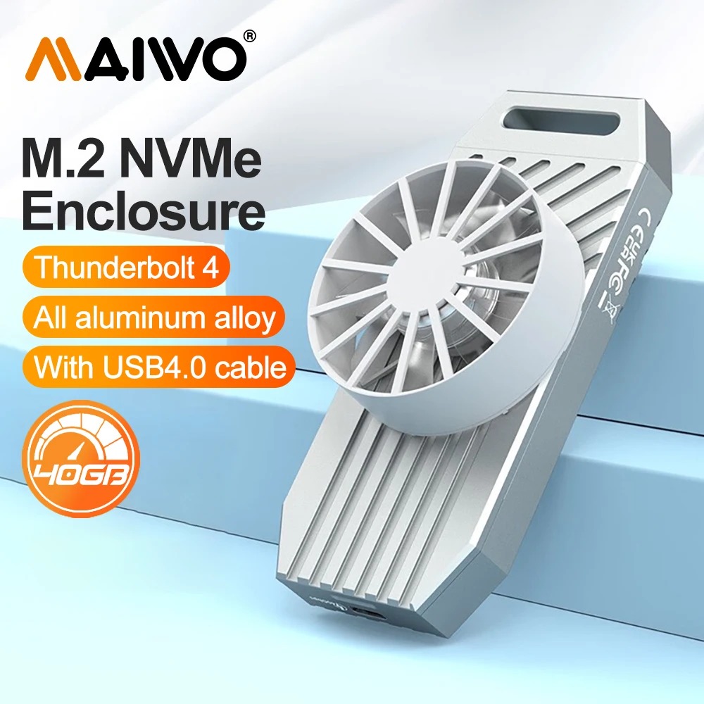 MAIWO USB4 NVMe M.2 SSD Enclos - Usb4 40Gbps External Ssd 8Tb recension och pris