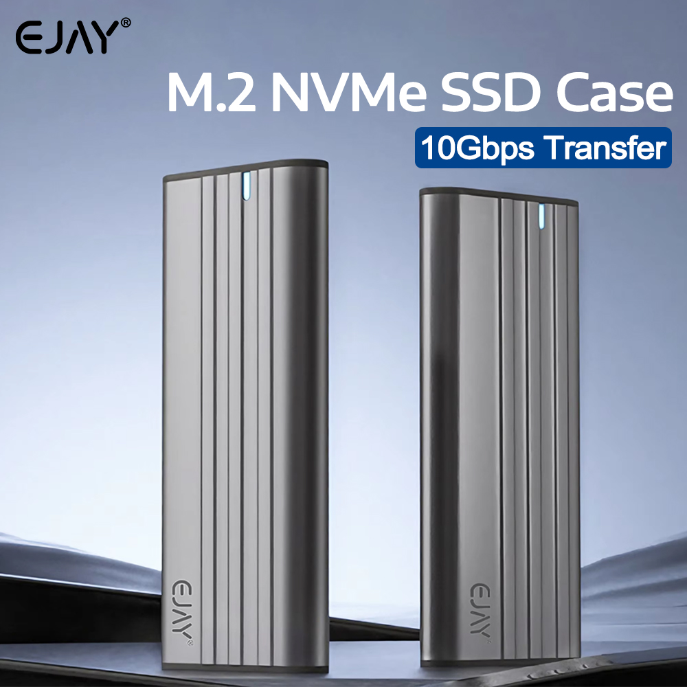 EJAY 10Gbps M.2 NVMe SSD Case  - 8Tb M2 Nvme Ssd recension och pris