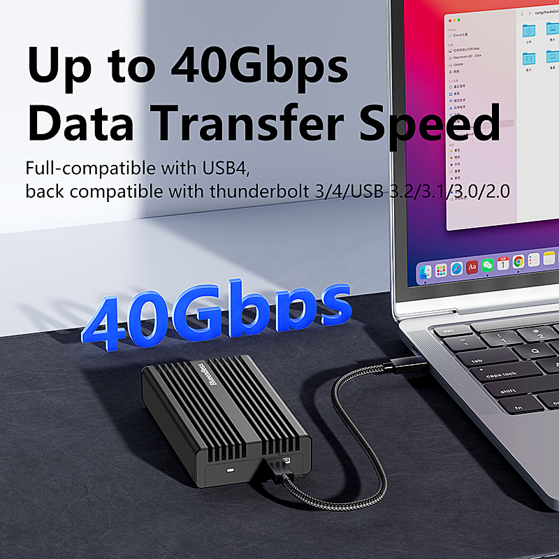Blueendless 40Gbps NVMe SSD En - Usb4 40Gbps External Ssd 8Tb recension och pris